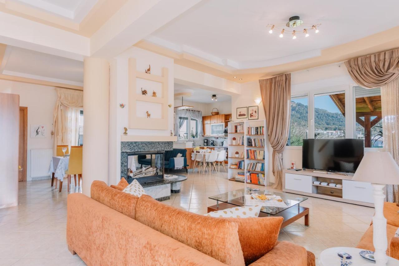 Propodes Luxury Villa Pastida Bagian luar foto
