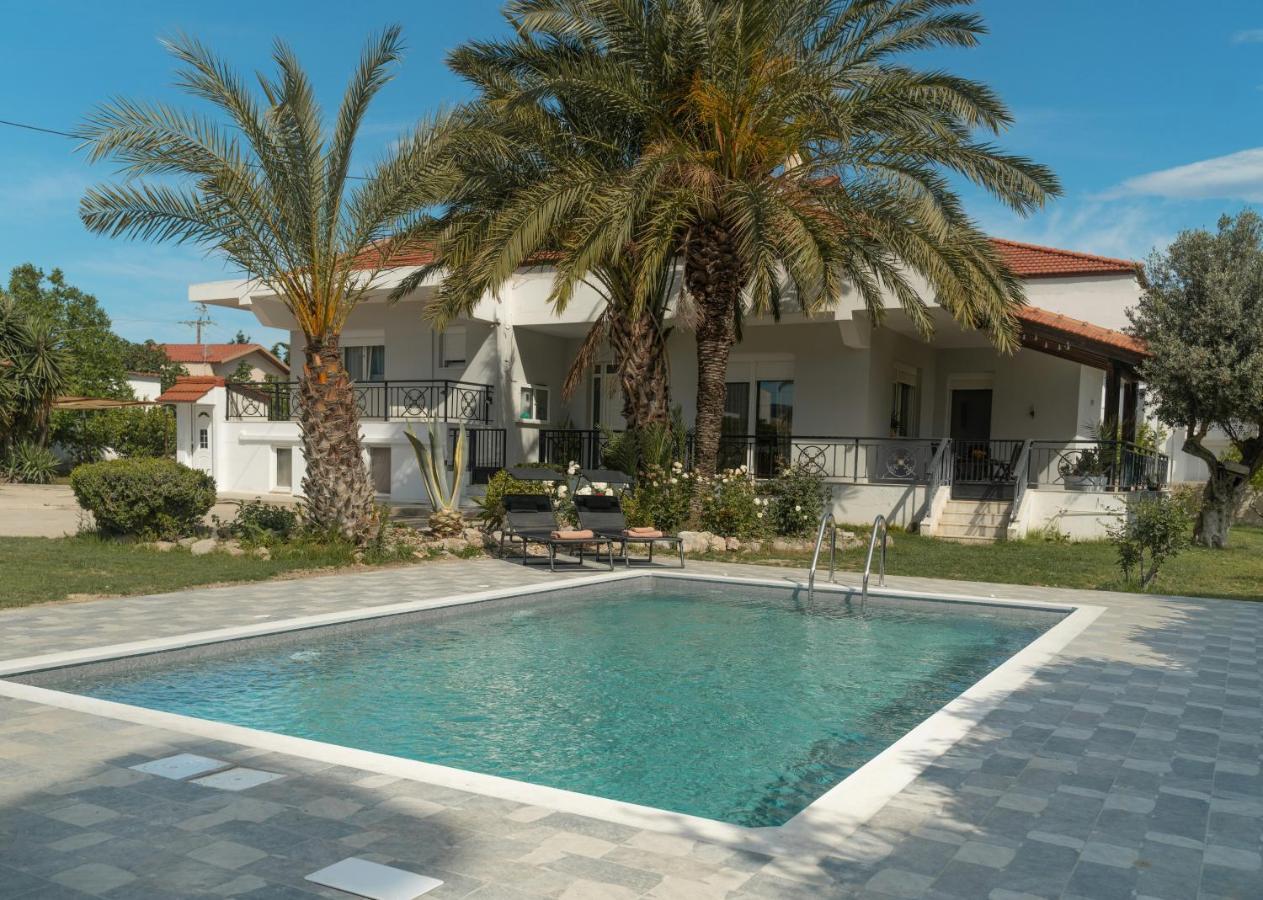 Propodes Luxury Villa Pastida Bagian luar foto