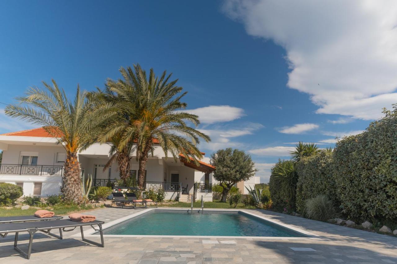 Propodes Luxury Villa Pastida Bagian luar foto