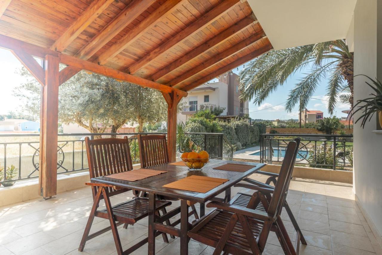Propodes Luxury Villa Pastida Bagian luar foto
